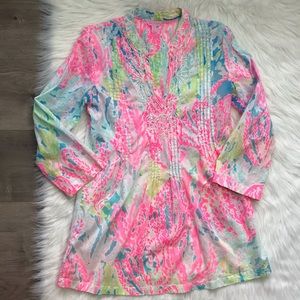 Lilly Pulitzer Sarasota tunic small S let’s chacha